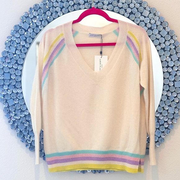 Scott & Scott London Cashmere Sweater, NWT - Picture 1 of 5